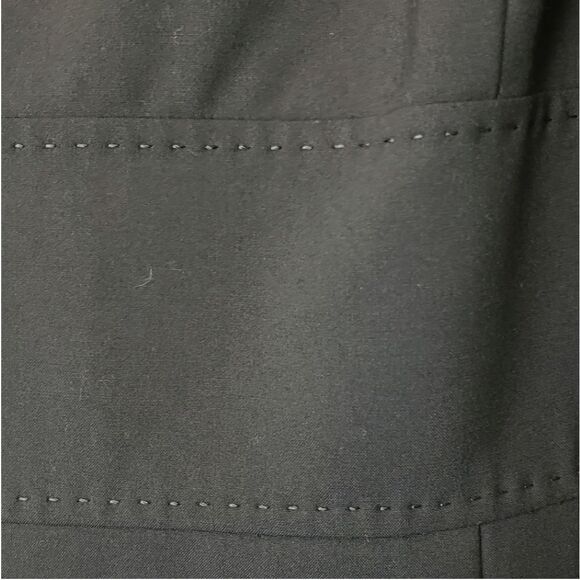 TAHARI ASL Arthur S. Levine Cap Sleeve Classic Black Dress 10 - Picture 5 of 10